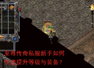 至尊传奇私服新手如何快速提升等级与装备? 至尊传奇私服新手如何快速提升等级与装备?