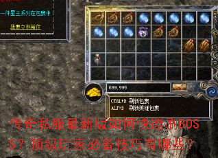 传奇私服最新版如何快速刷BOSS?顶级玩家必备技巧有哪些? 传奇私服最新版如何快速刷BOSS?顶级玩家必备技巧有哪些?