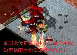 单职业传奇私服中十二生肖系统如何搭配才能实现战力飞跃? 单职业传奇私服中十二生肖系统如何搭配才能实现战力飞跃?