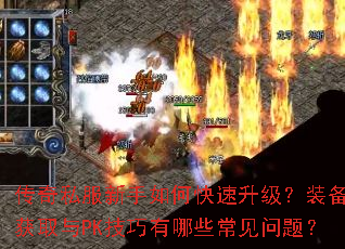 传奇私服新手如何快速升级?装备获取与PK技巧有哪些常见问题? 传奇私服新手如何快速升级?装备获取与PK技巧有哪些常见问题?