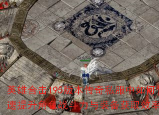 Ӣ�ۺϻ�195�汾����˽������ο���������ɫս������װ����ȡЧ�ʣ�