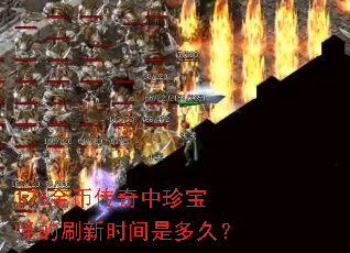 176金币传奇中珍宝怪的刷新时间是多久? 176金币传奇中珍宝怪的刷新时间是多久?