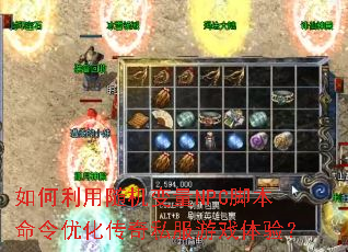 ��������������NPC�ű������Ż�����˽����Ϸ���飿