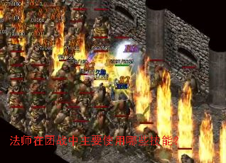 ��ʦ����ս����Ҫʹ����Щ���ܣ�