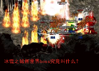 ��ѩ֮��������boss������ʲô��