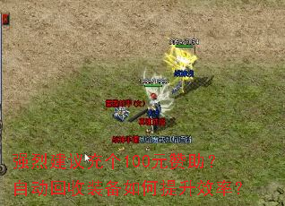 ǿ�ҽ�����100Ԫ�������Զ�����װ���������Ч�ʣ�