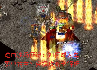 逆血沙场征途:如何成为单职业霸主?究极攻略全解析 逆血沙场征途:如何成为单职业霸主?究极攻略全解析