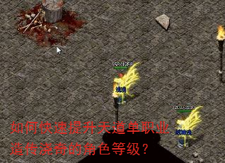 如何快速提升天道单职业造传浇奇的角色等级? 如何快速提升天道单职业造传浇奇的角色等级?