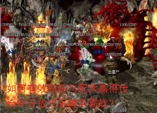 如何有效指挥与配兵赢得传奇SF开放式军种争霸战? 如何有效指挥与配兵赢得传奇SF开放式军种争霸战?