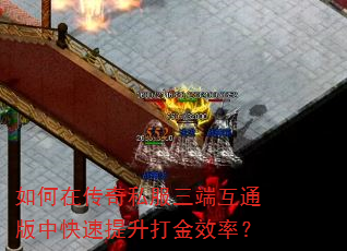 如何在传奇私服三端互通版中快速提升打金效率? 如何在传奇私服三端互通版中快速提升打金效率?