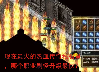 现在最火的热血传奇私服里,哪个职业刷怪升级最快? 现在最火的热血传奇私服里,哪个职业刷怪升级最快?