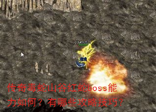 传奇毒蛇山谷红蛇boss能力如何?有哪些攻略技巧? 传奇毒蛇山谷红蛇boss能力如何?有哪些攻略技巧?
