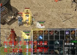 传奇新手如何快速发育?成长攻略全解析 传奇新手如何快速发育?成长攻略全解析