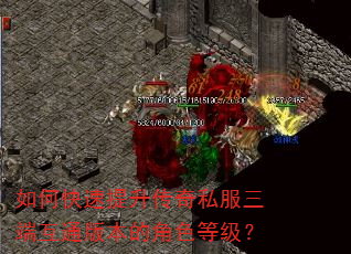如何快速提升传奇私服三端互通版本的角色等级? 如何快速提升传奇私服三端互通版本的角色等级?