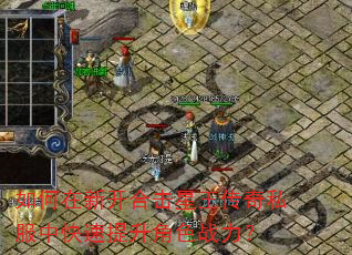 如何在新开合击星王传奇私服中快速提升角色战力? 如何在新开合击星王传奇私服中快速提升角色战力?