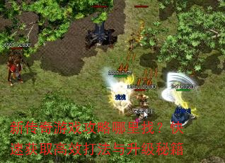 新传奇游戏攻略哪里找?快速获取高效打法与升级秘籍 新传奇游戏攻略哪里找?快速获取高效打法与升级秘籍