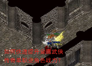 如何快速提升金庸武侠传奇单职业角色战力? 如何快速提升金庸武侠传奇单职业角色战力?